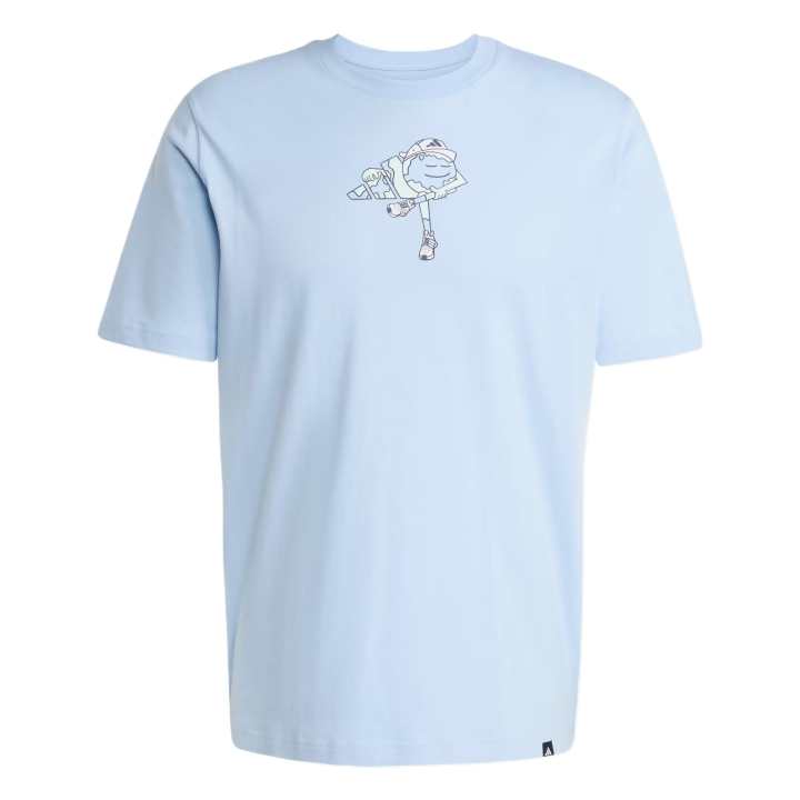 Adidas Adidas EARTH DAY T Shirt Men's Glow Blue