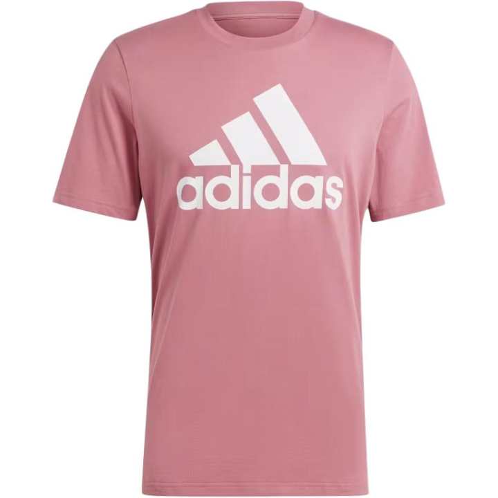Adidas Adidas Essential T Shirt Men's Dark Red/White