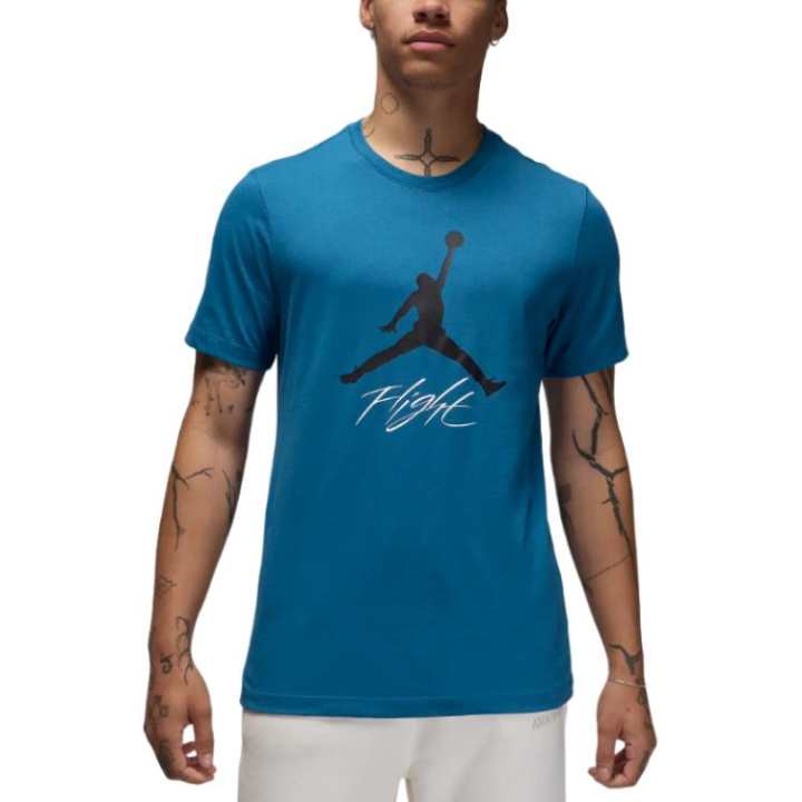 Jordan Jordan T Shirt Men's Industrial Blue/Black
