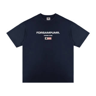 FDR T Shirts Unisex Crew Neck Moderate Heavyweight