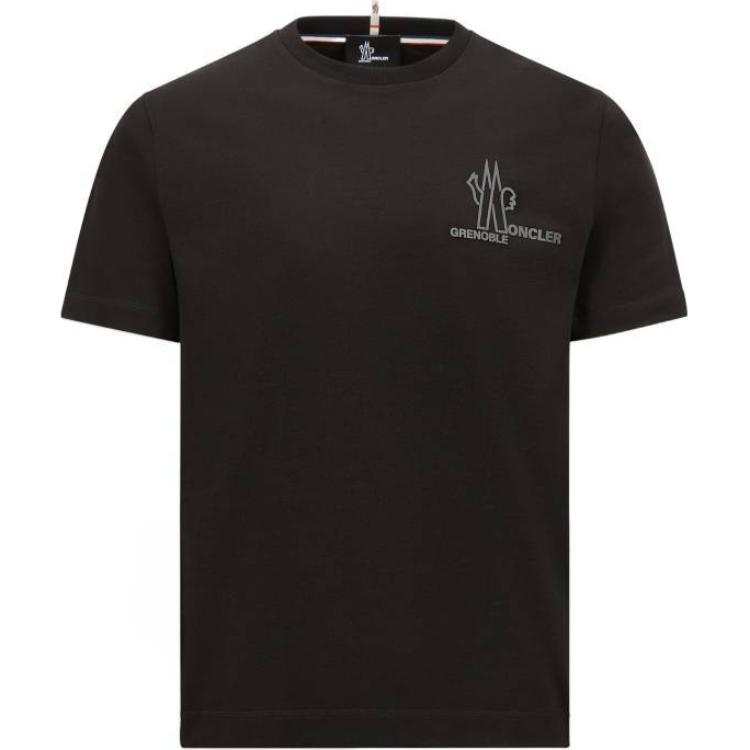 Moncler Grenoble Embossed Logo T Shirt
