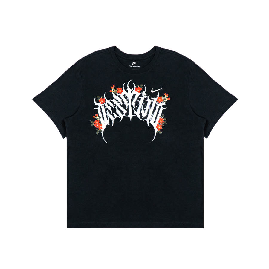 Nike Nike T Shirts Unisex Black Crew Neck Moderate Straight Fit