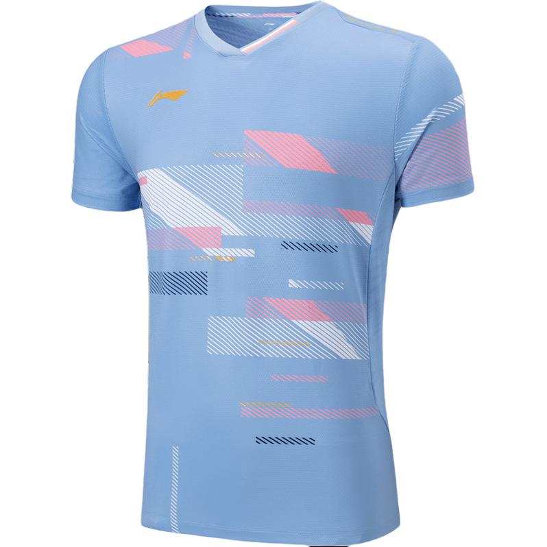 Li-Ning Li Ning T Shirt Unisex Harmony Blue