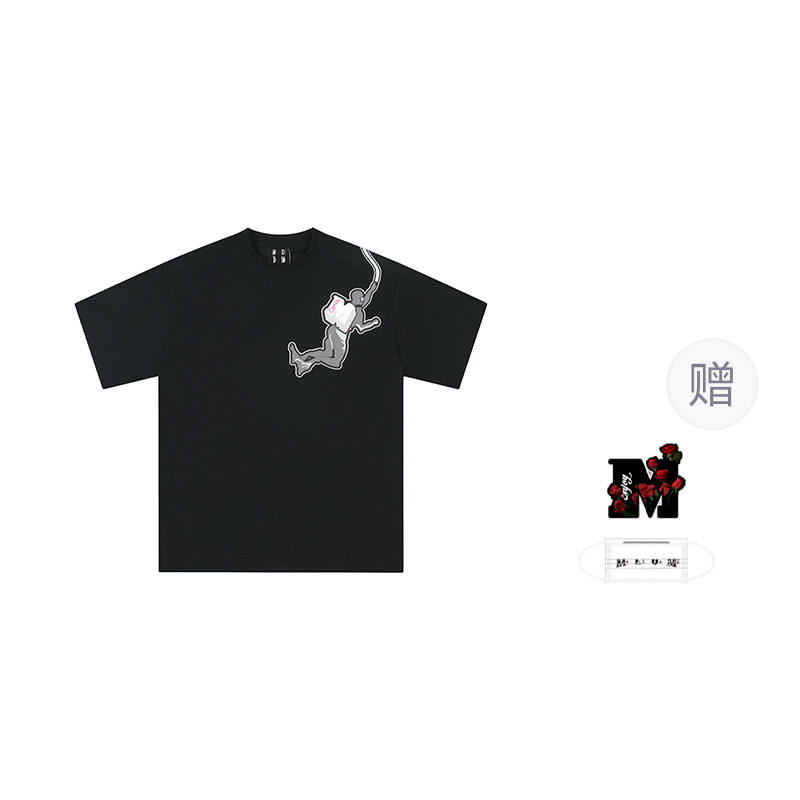 MEDM T Shirts Unisex Crew Neck Moderate Straight Fit