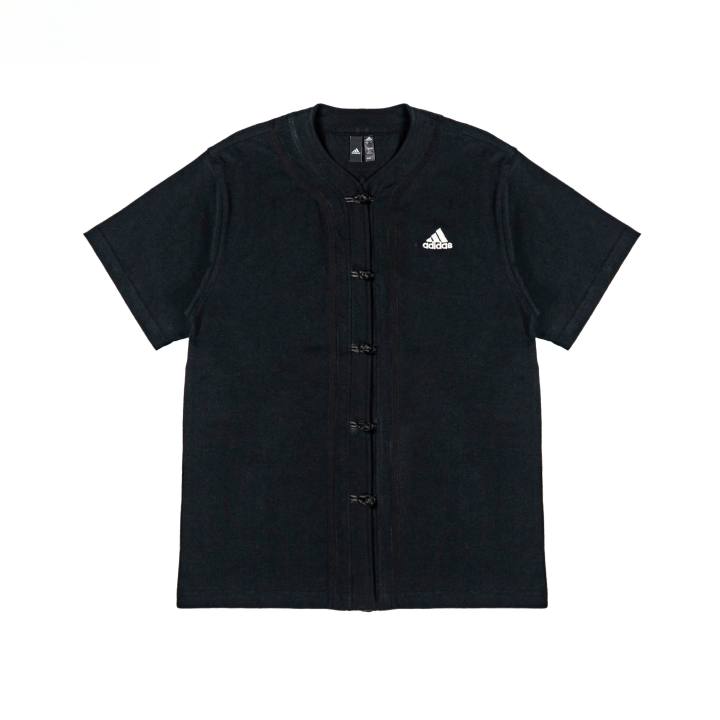 Adidas Adidas T Shirts Unisex Black Crew Neck Moderate Straight Fit