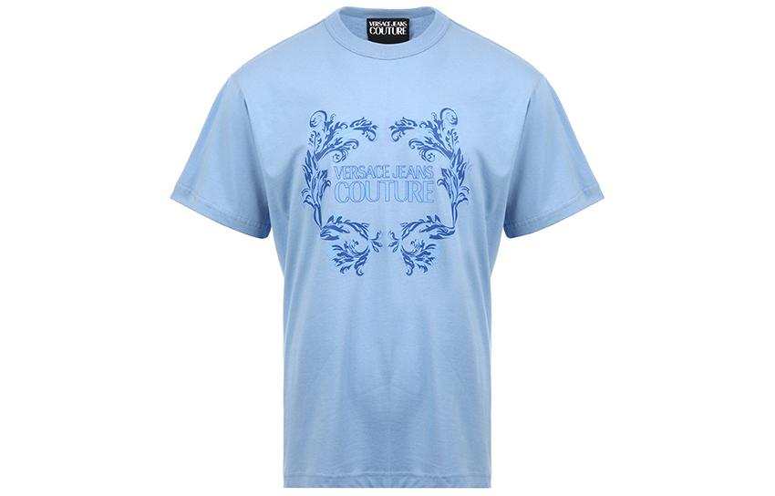 VERSACE JEANS COUTURE Logo-Printed Crewneck T-Shirt