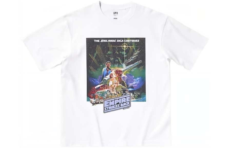 UNIQLO x STAR WARS T Shirt Unisex White