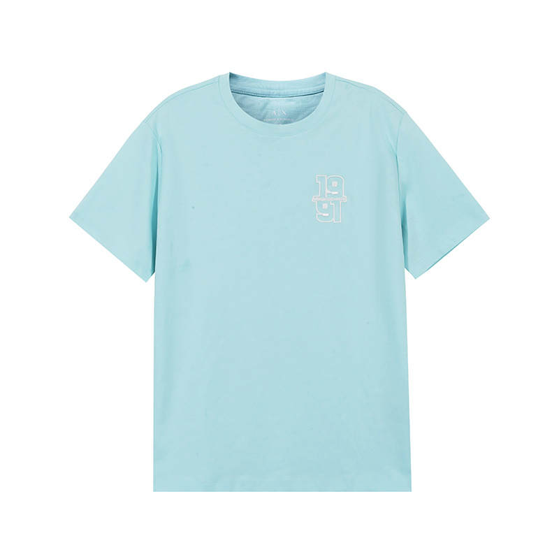 ARMANI EXCHANGE ARMANI EXCHANGEAE T Shirt Men's Light Blue Green