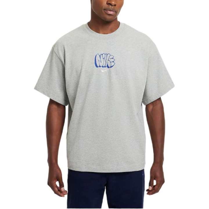 Nike Nike Solo Swoosh FW24 T Shirt Men's Gray