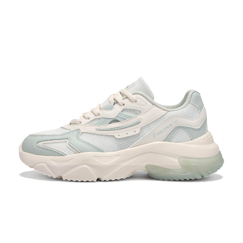 361° Vintage Slip Resistant Abrasion Resistant Low top Casual Shoes Women's Feather White Sago