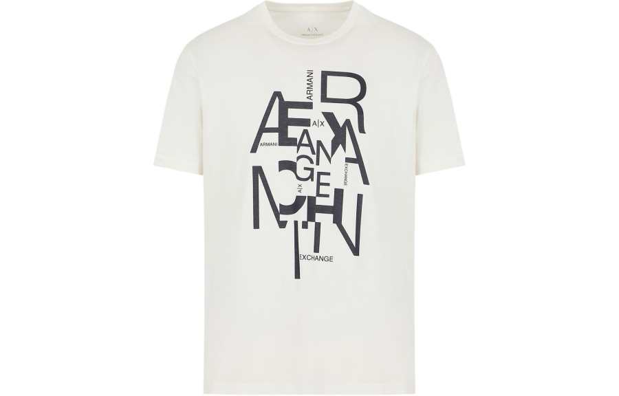 ARMANI EXCHANGE ARMANI EXCHANGEAE T Shirt Men's White