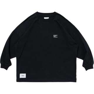 WTAPS T Shirts Unisex Crew Neck Thickened Straight Fit