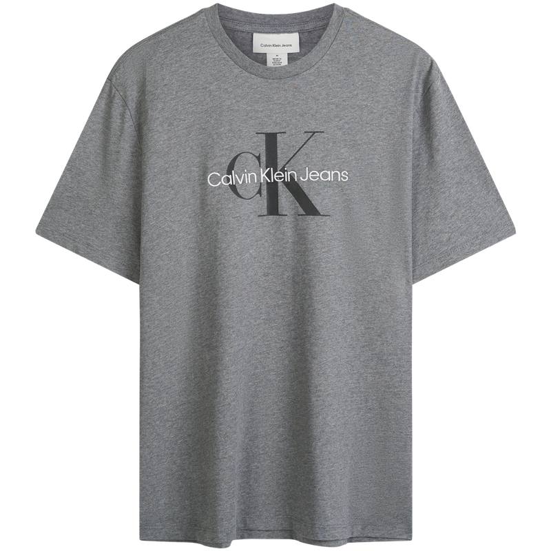 Calvin Klein logo-print drop-shoulder T-shirt