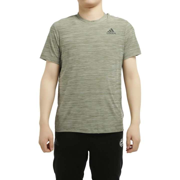Adidas Adidas T Shirts Men's Green Crew Neck Moderate