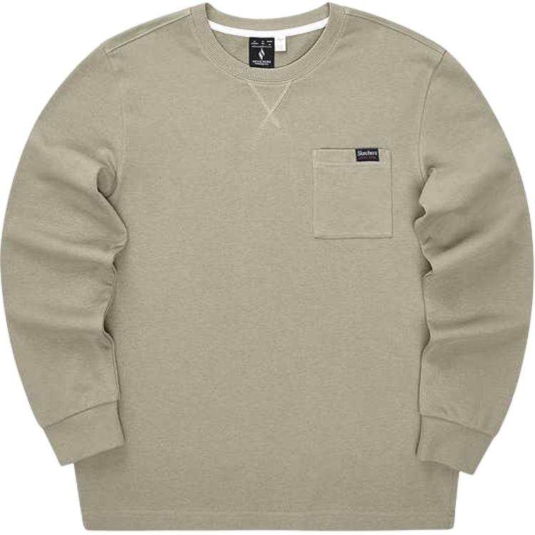 Skechers Sportlife T Shirt Men's Cashew Nut Coffee