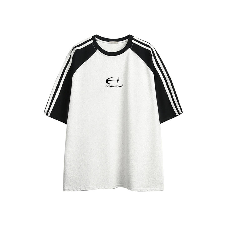 ACHS AWAKE T Shirts Unisex Crew Neck Moderate Straight Fit