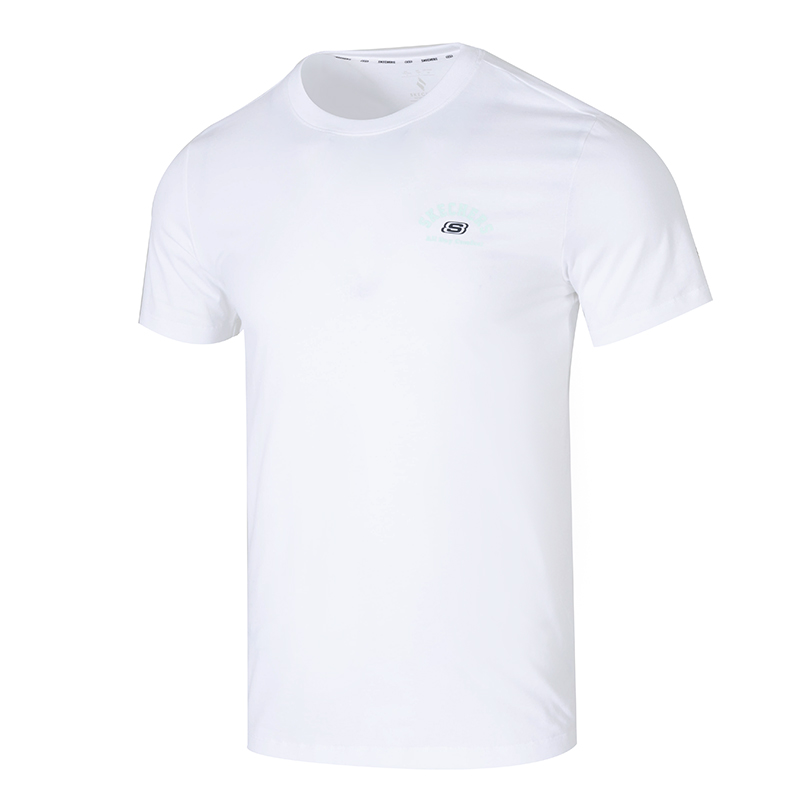 Skechers Sports Life Collection T Shirt Unisex White