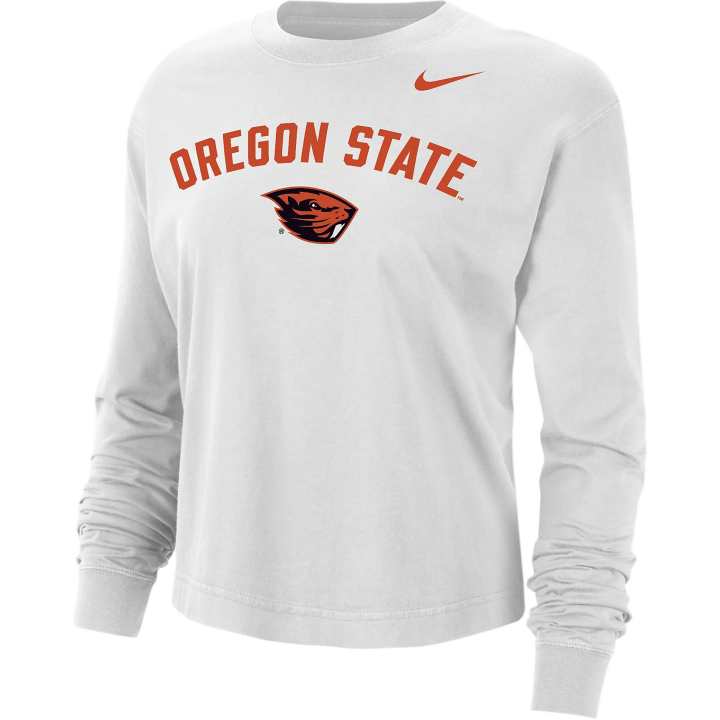 Nike Nike Oregon State Men's Nike College Long Sleeve Boxy T Shirt