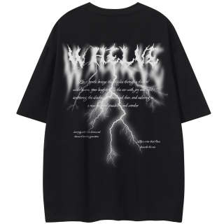 WHELVE T Shirts Unisex Crew Neck Moderate Straight Fit