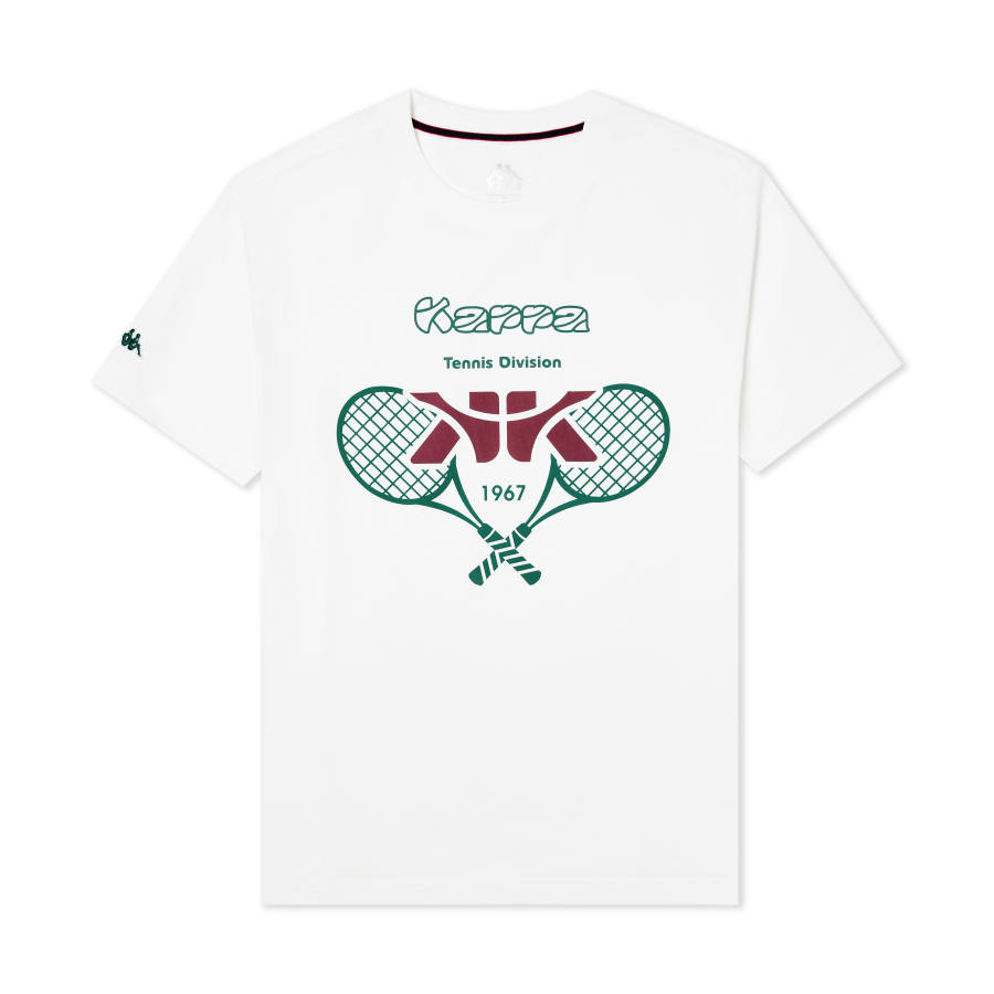Kappa T Shirt Men's Korean White