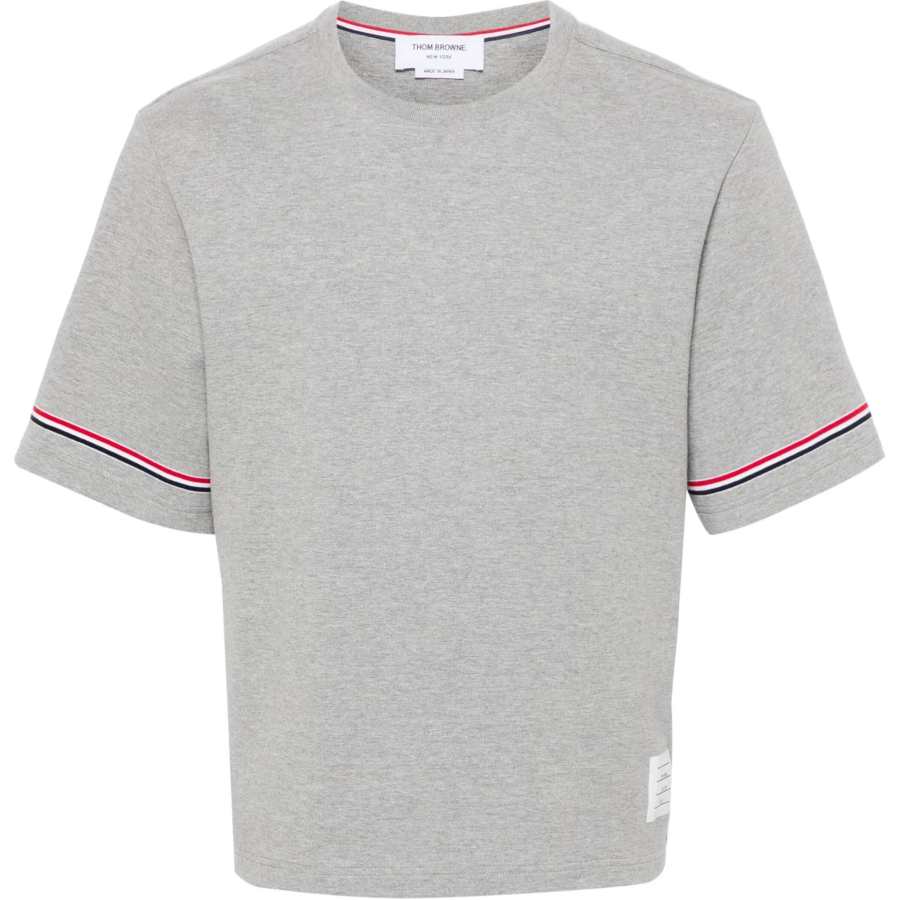 THOM BROWNE RWB Stripe Crewneck T Shirt