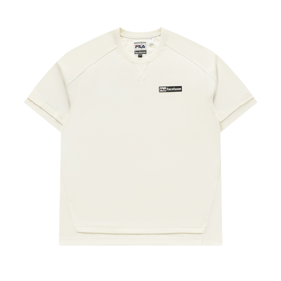 FILA FUSION T Shirt Men's Maltose White