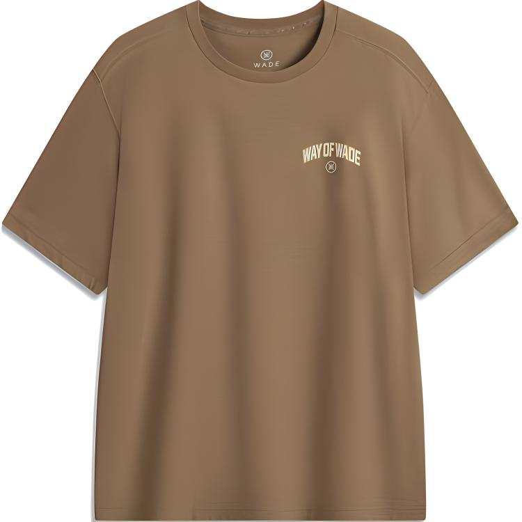 Li-Ning Li Ning T Shirt Men's Cocoa Khaki
