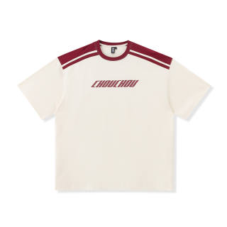 CHOUCHOUS T Shirts Unisex Crew Neck Moderate Straight Fit
