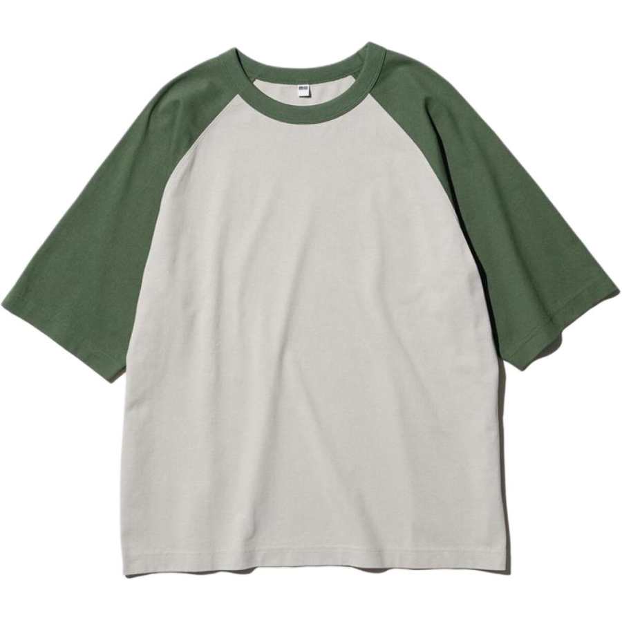 UNIQLO T Shirt Unisex Dark Olive