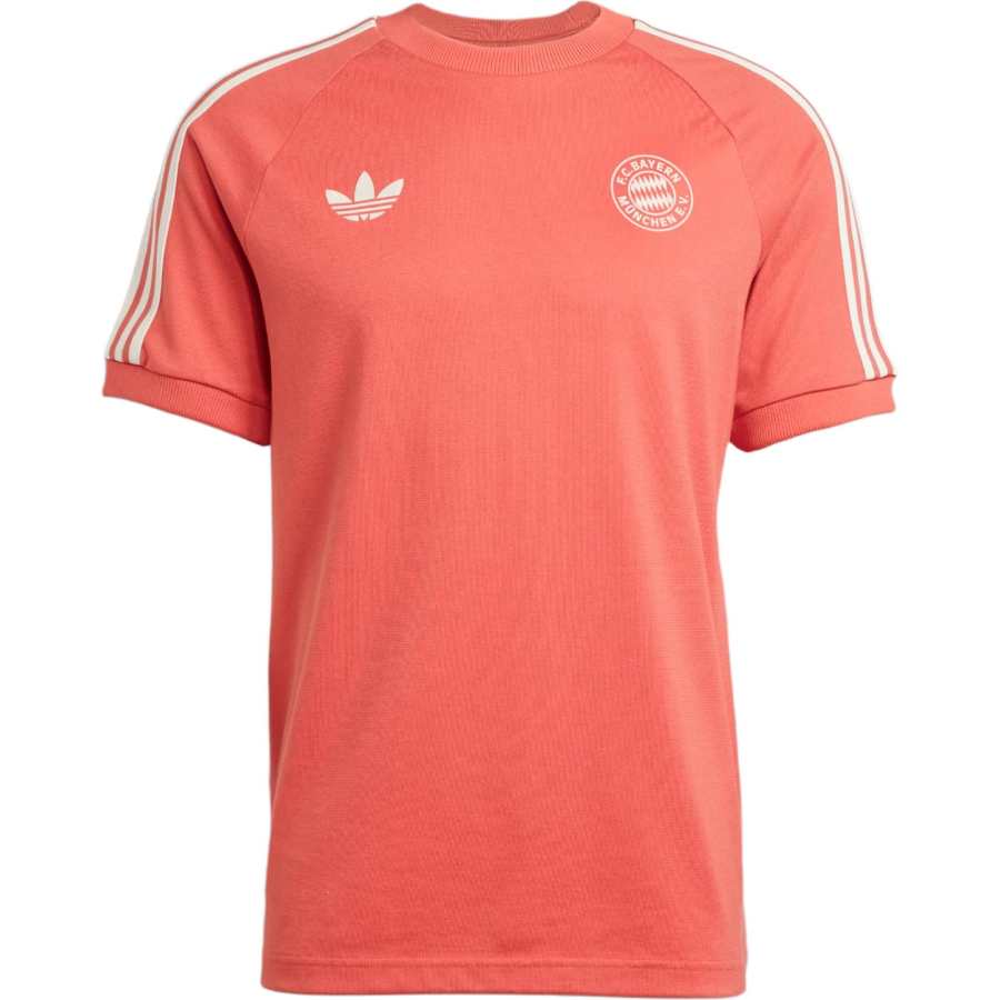 Adidas Originals x FC Bayern ADICOLOR FW24 T Shirt Men's Crew Red