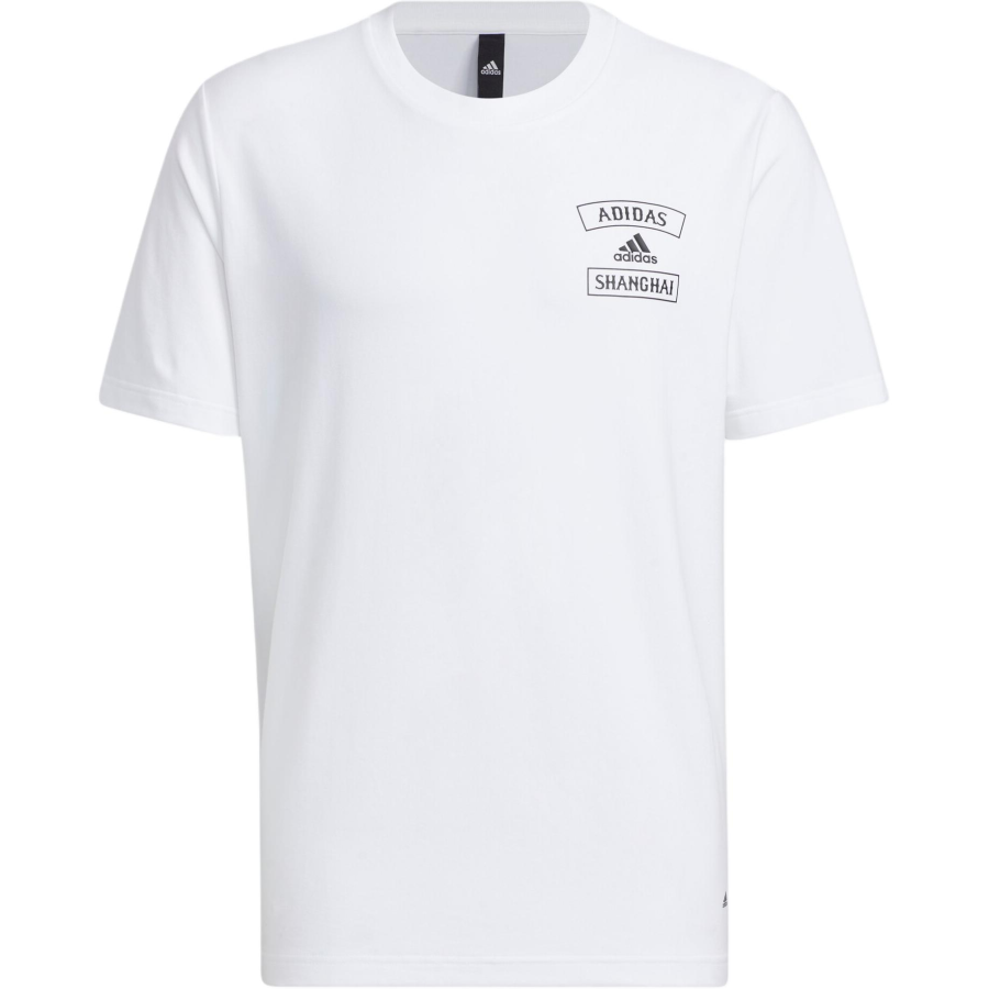 Adidas Adidas T Shirts Unisex White Crew Neck Moderate