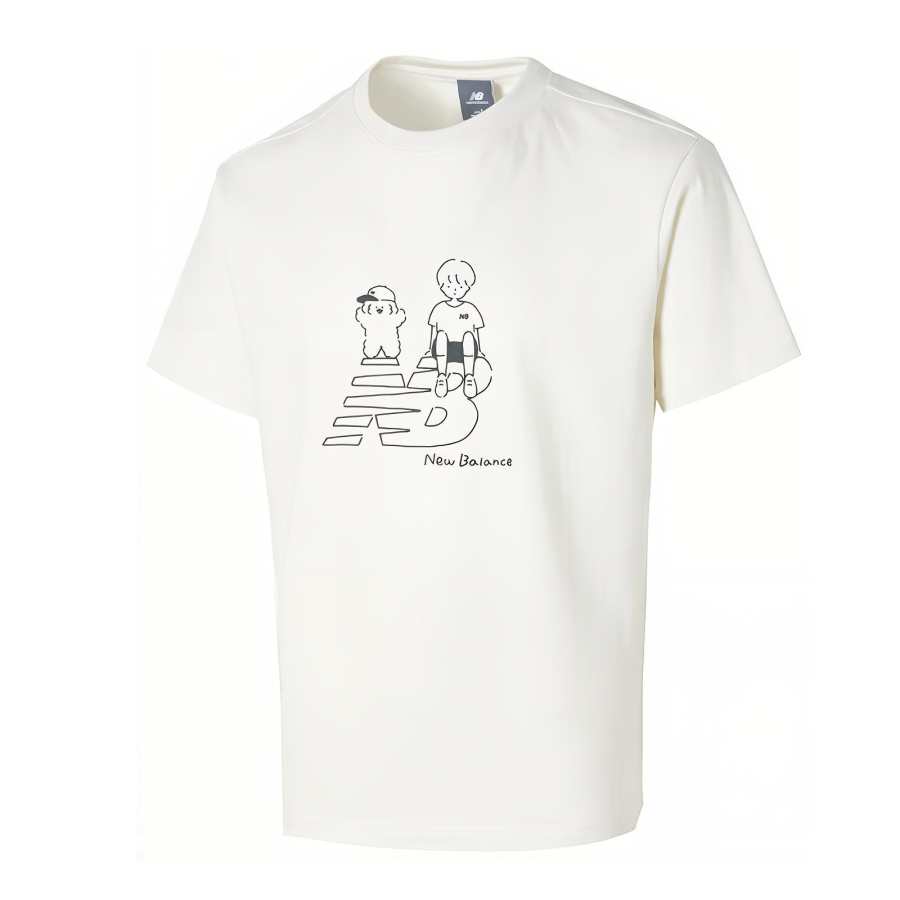 New Balance New Balance T Shirt Unisex White
