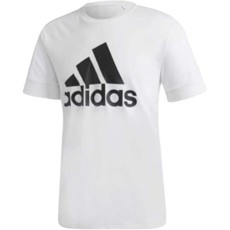 Adidas Adidas T Shirts Men's White Crew Neck Moderate