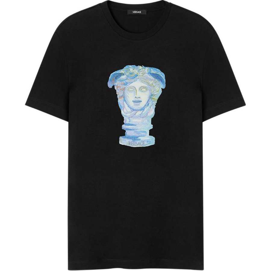 Versace Medusa Gallery embroidered T-shirt