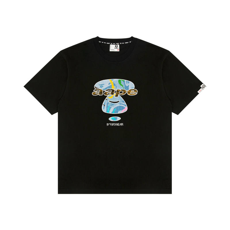 Aape Aape embroidered cotton T-shirt