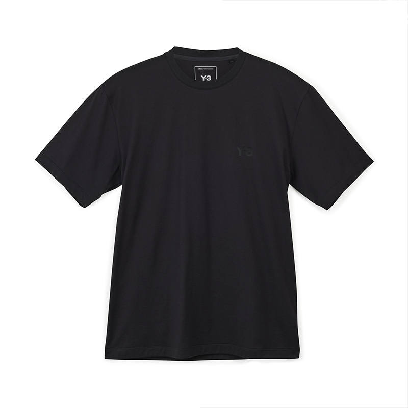Y-3 Y 3 T Shirts Unisex Black Crew Neck Thin