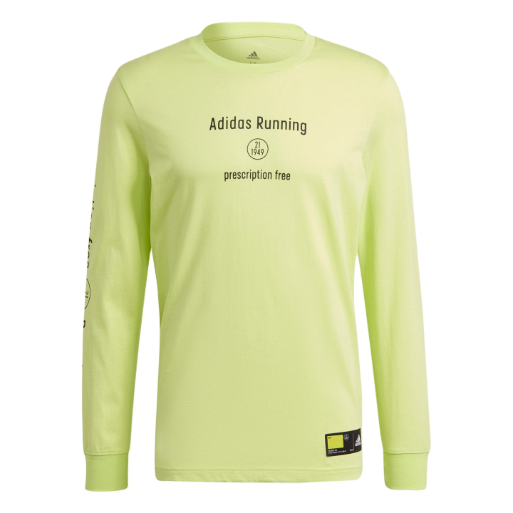 Adidas Adidas Side Effects LS T Shirt Men's Yellow