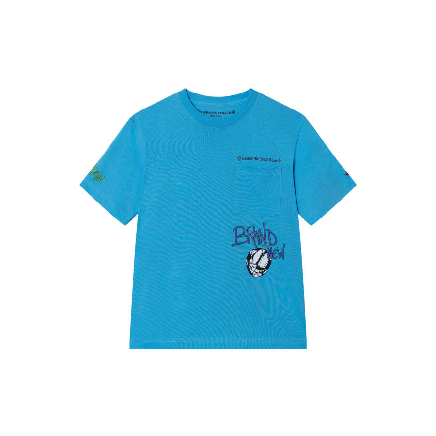 Chrome Hearts T Shirt Unisex Blue