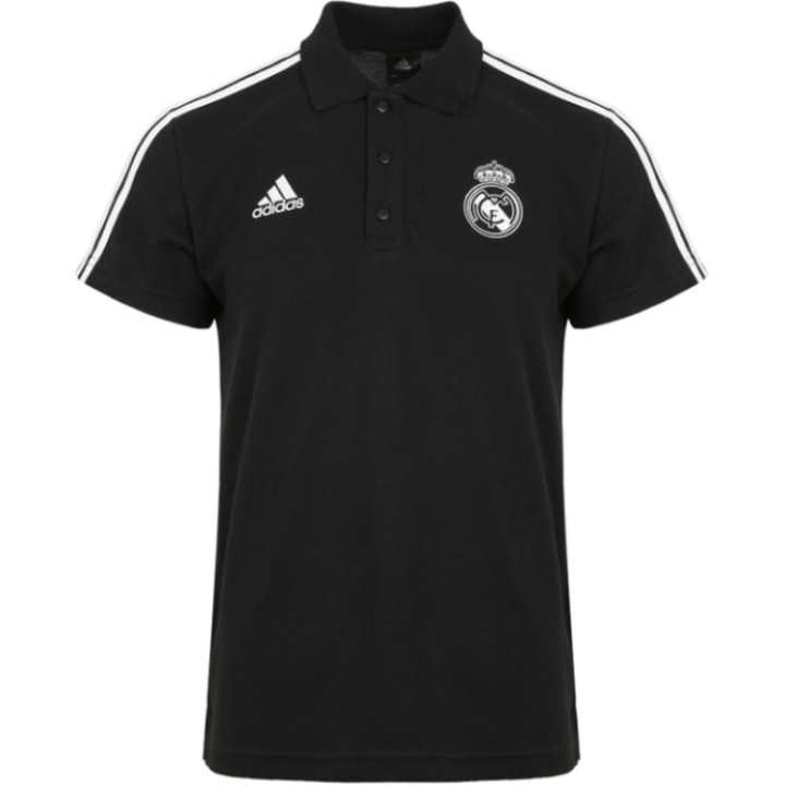Adidas Adidas T Shirts Men's Black Polo Collar Moderate