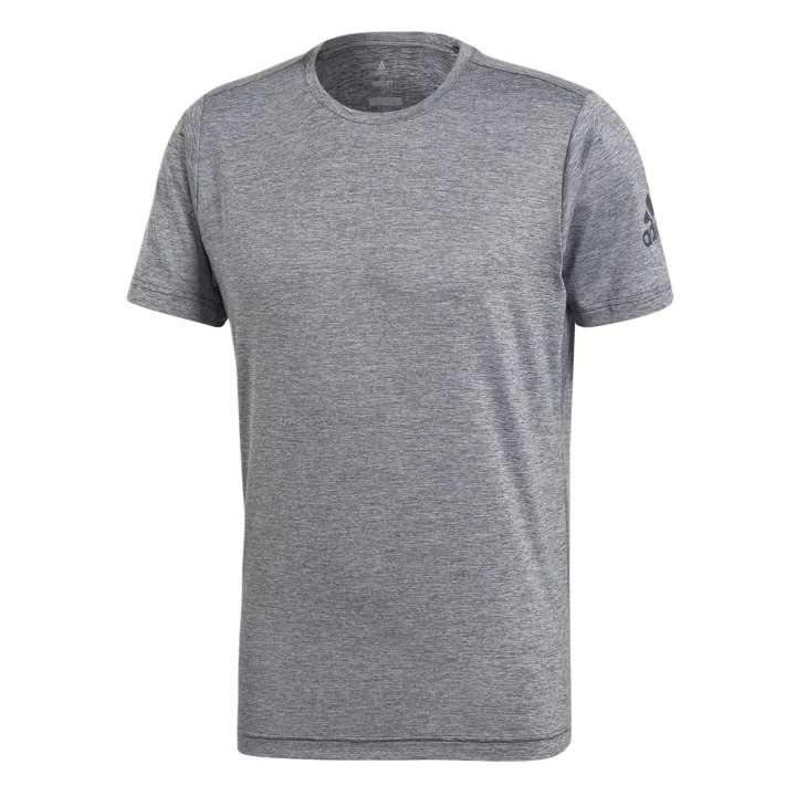 Adidas Adidas T Shirts Men's Gray Crew Neck Moderate Straight Fit