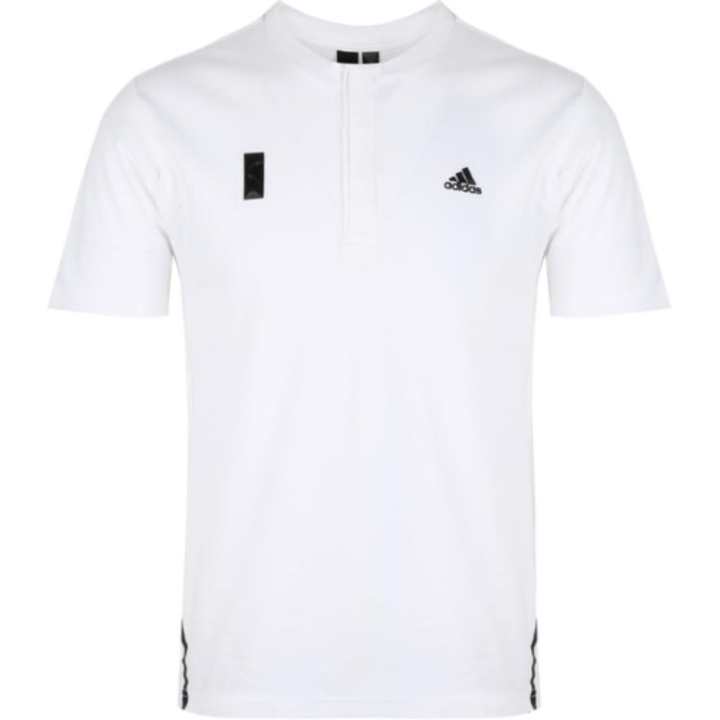 Adidas Adidas T Shirts Men's White Crew Neck Moderate