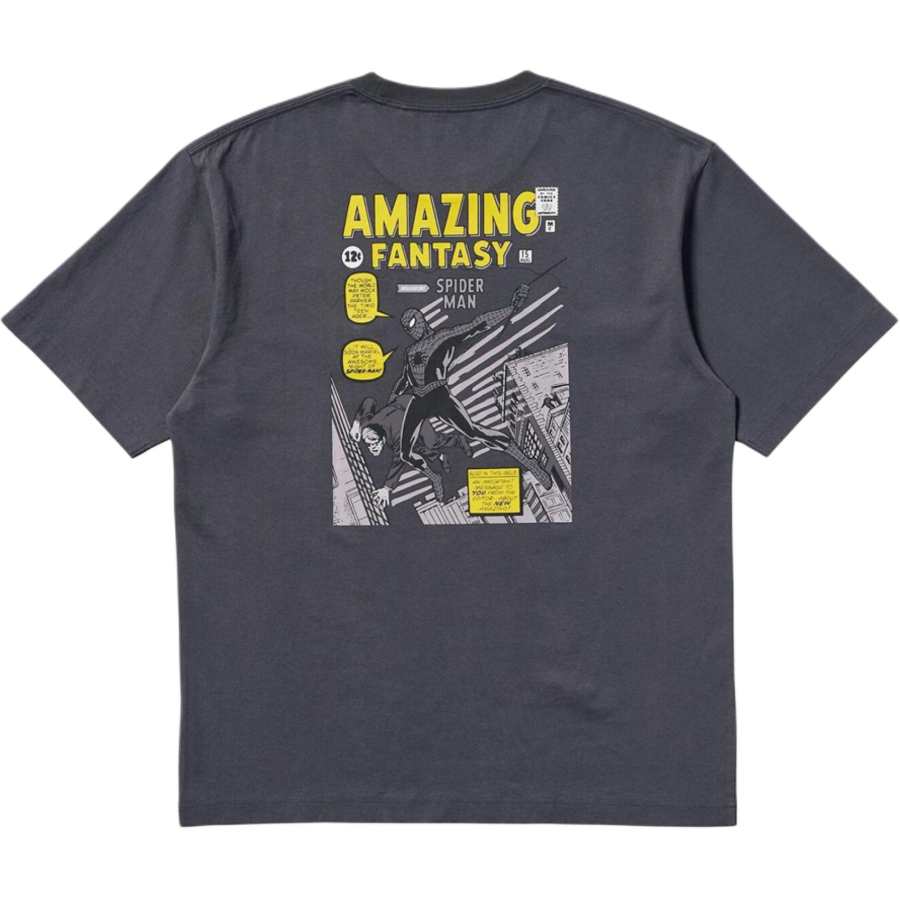 UNIQLO x MANWEI,LIANMINGKUAN SS25 T Shirt Unisex Dark Gray
