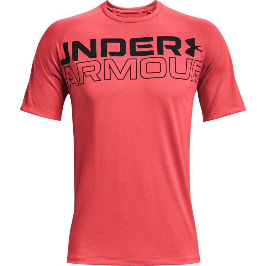 Under Armour T Shirts Men's Red Crew Neck
