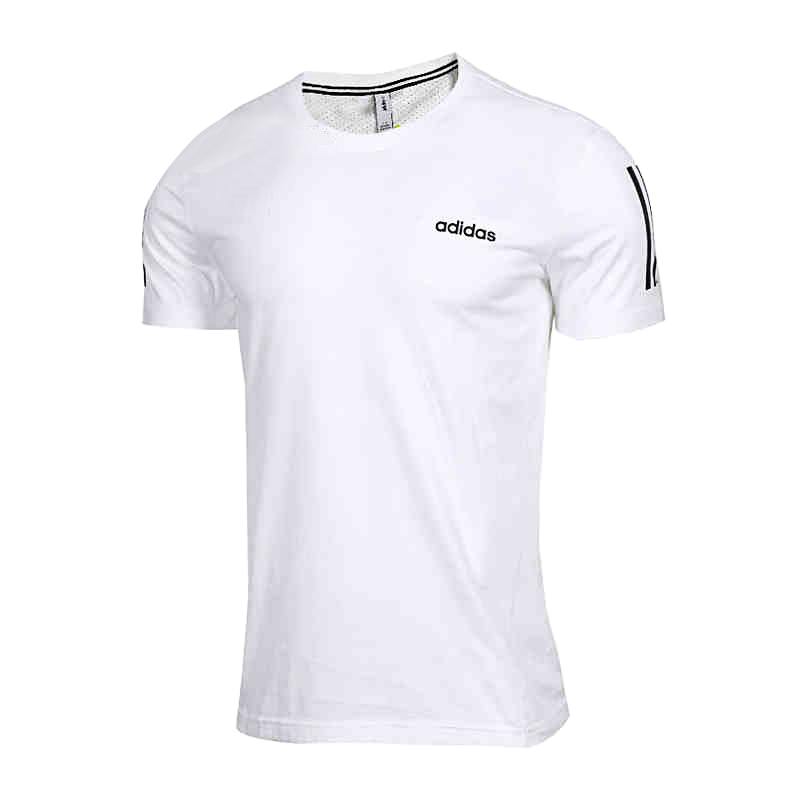 Adidas Adidas T Shirts Men's White Crew Neck Moderate