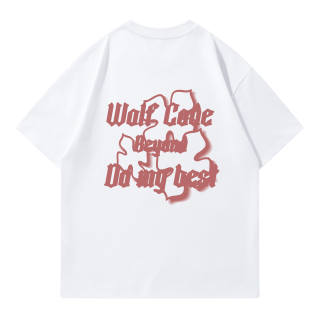 WOLF CODE T Shirts Unisex Crew Neck Moderate Heavyweight