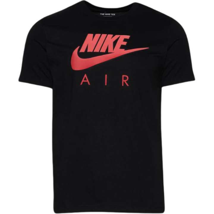 Nike Nike T Shirts Men's Black Crew Neck Moderate Straight Fit