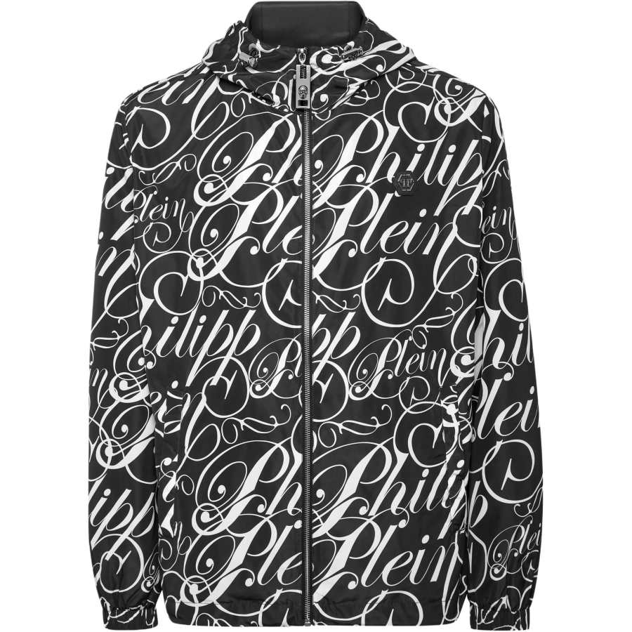 PHILIPP PLEIN Philipp Plein logo-print jacket