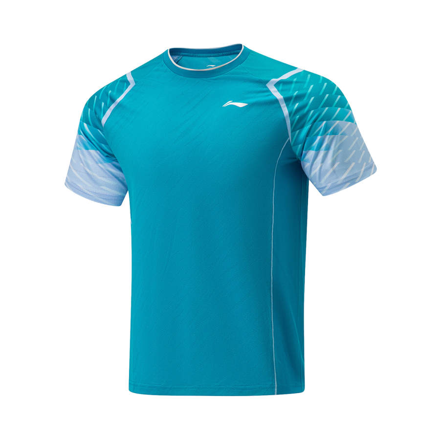 Li-Ning Li Ning Table Tennis Collection T Shirt Unisex Blue