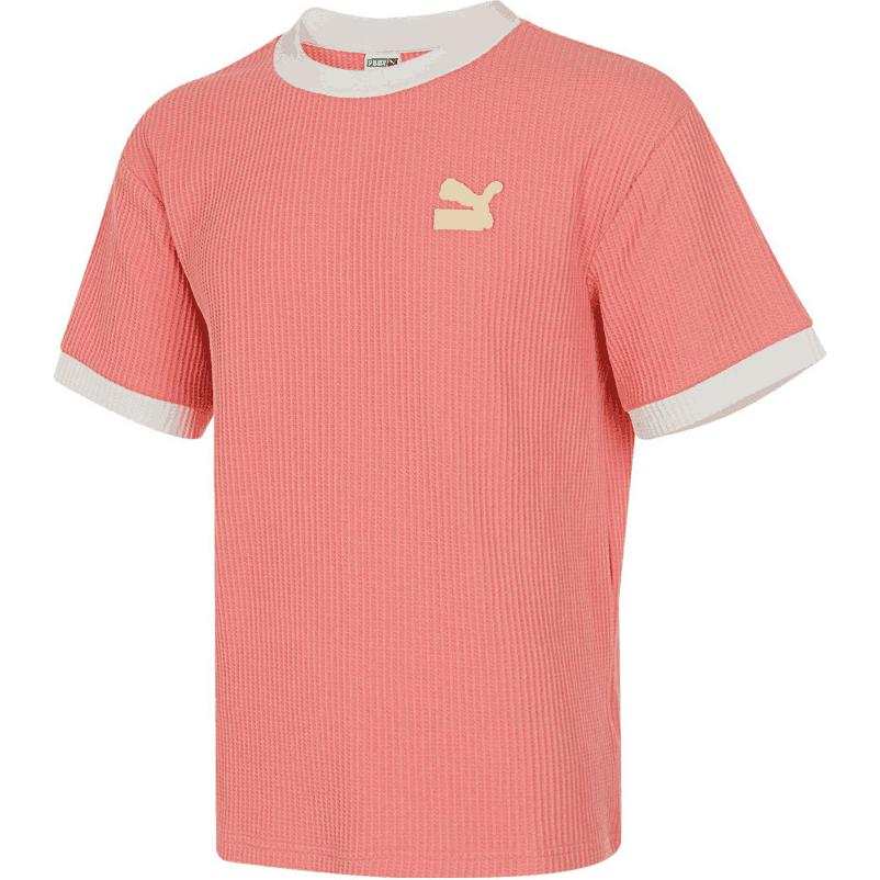 PUMA PUMA CLASSICS T Shirt Unisex Orange Red