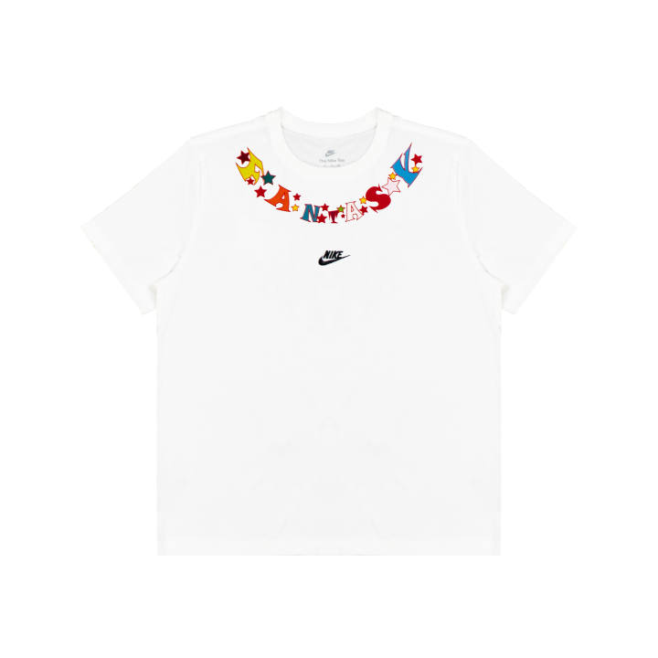Nike Nike T Shirts Unisex White Crew Neck Moderate Straight Fit